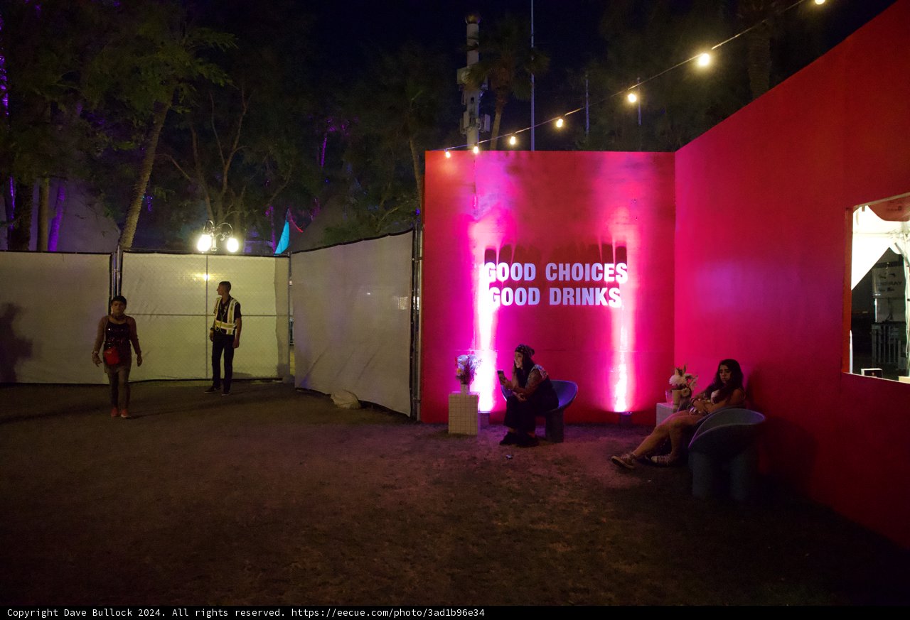 Neon Nights at Coachella 2024: A Moment of Respite