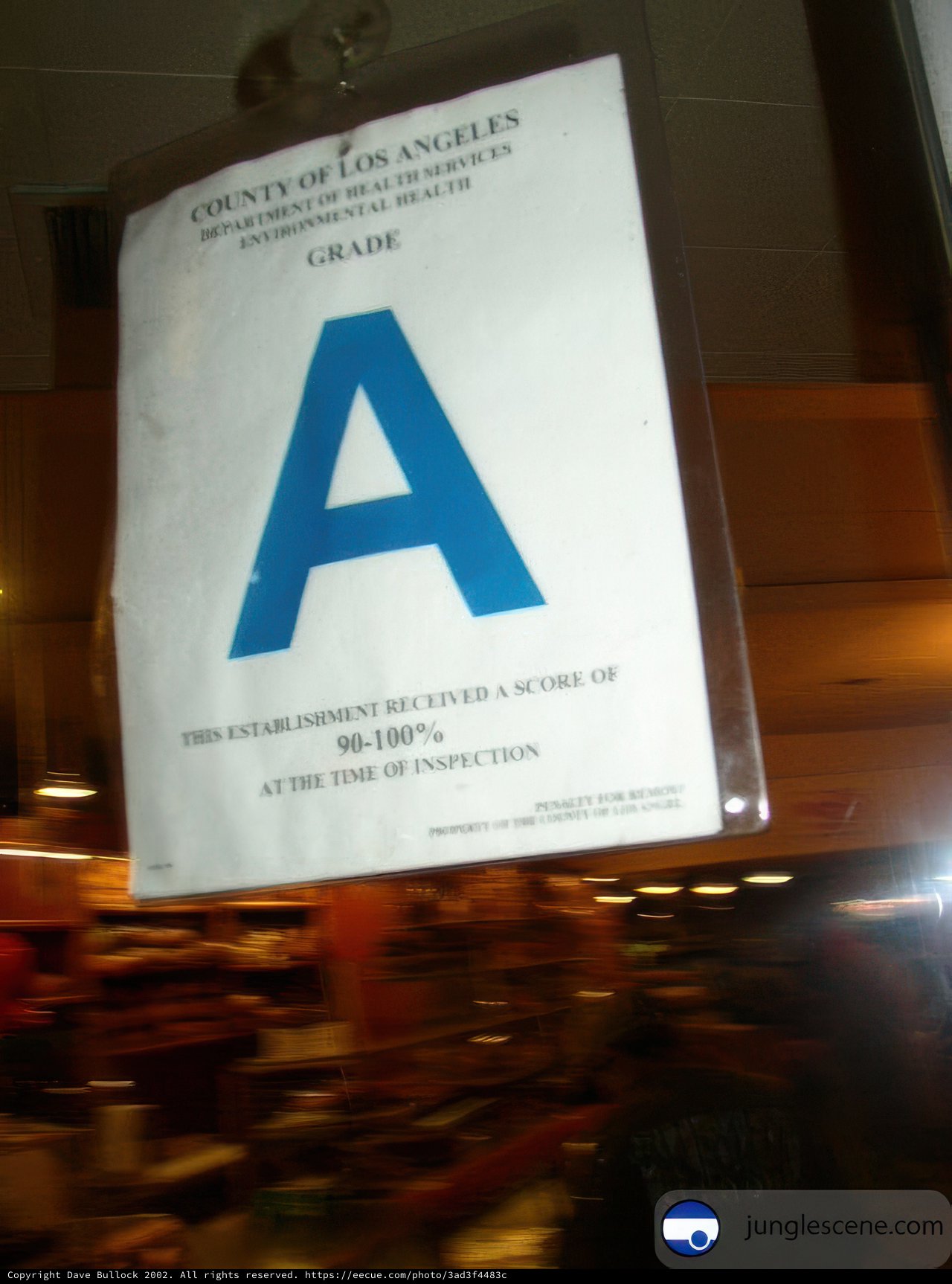 Blue Letter Advertisement