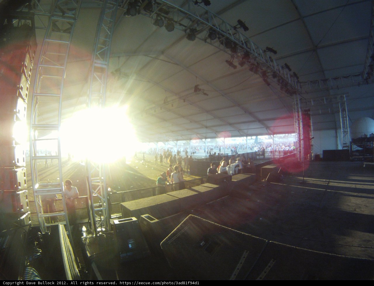 A Sun-kissed Stage