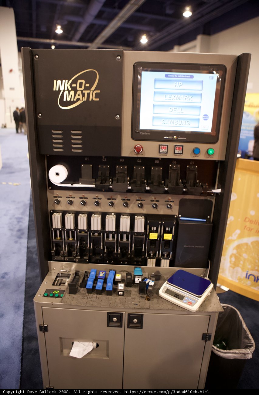 Label Printing Machine in Action