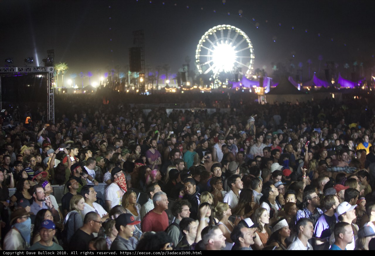 Coachella Crowd Rocks to the Music