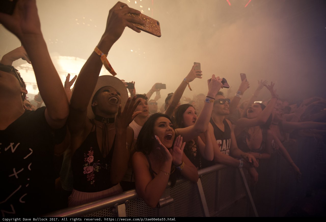Urban Crowd at Coachella Concert