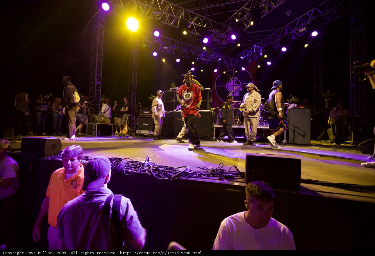 Flavor Flav Rocks Coachella Stage