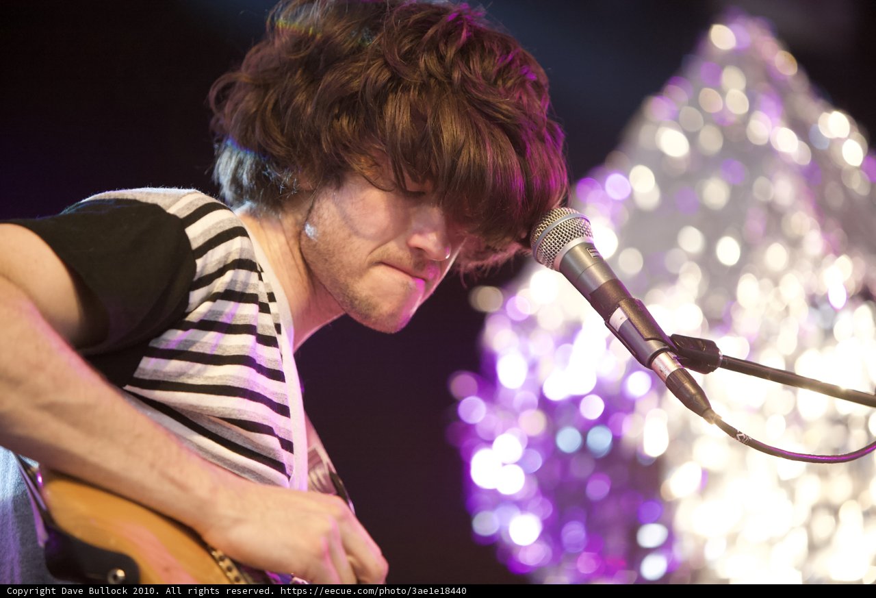 The Rockstar's Fingers Fly Across The Frets