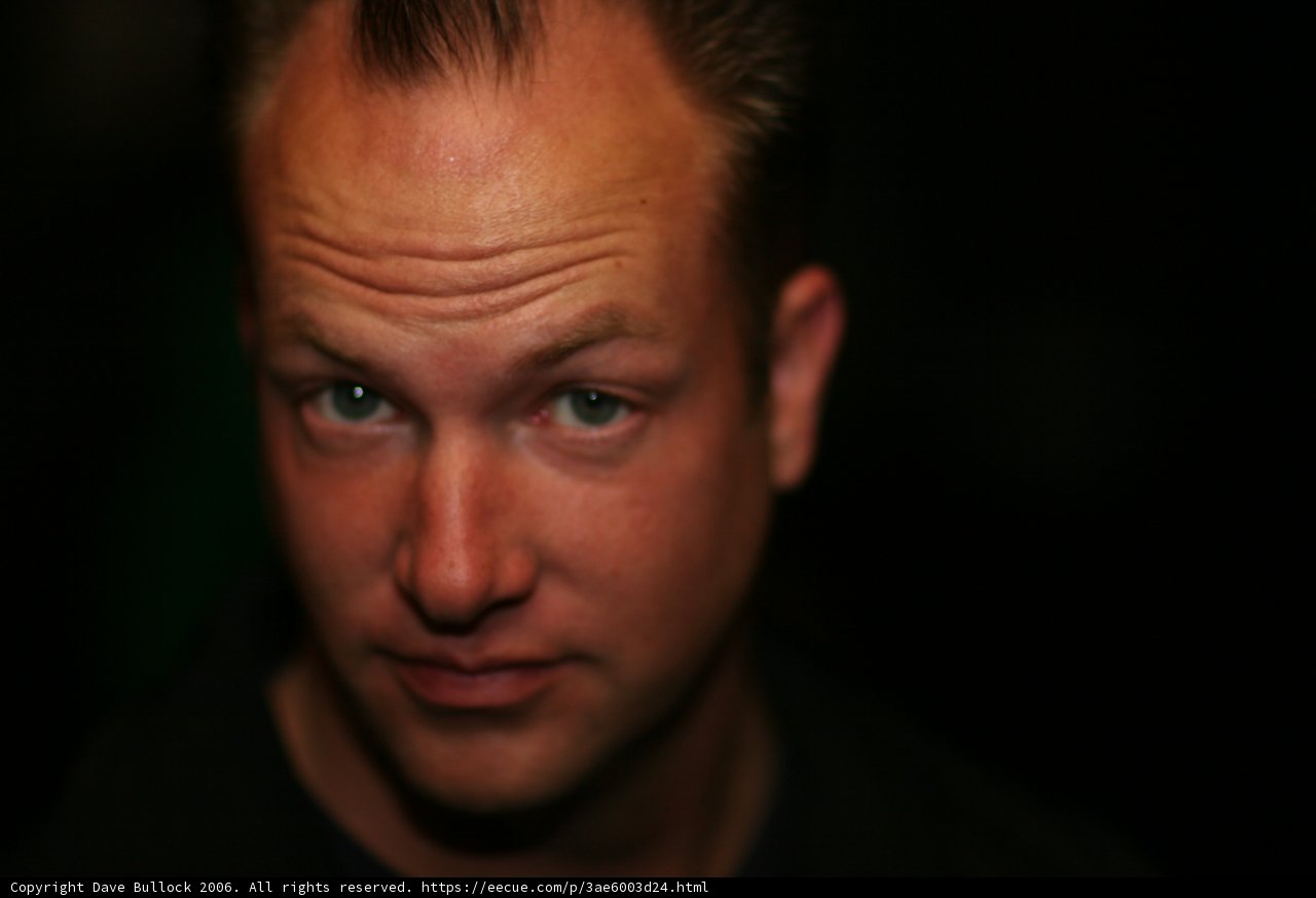 Brooding Man with a Mohawk
