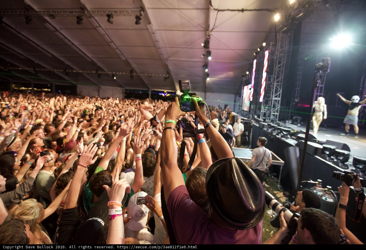 High Energy Concert Crowd