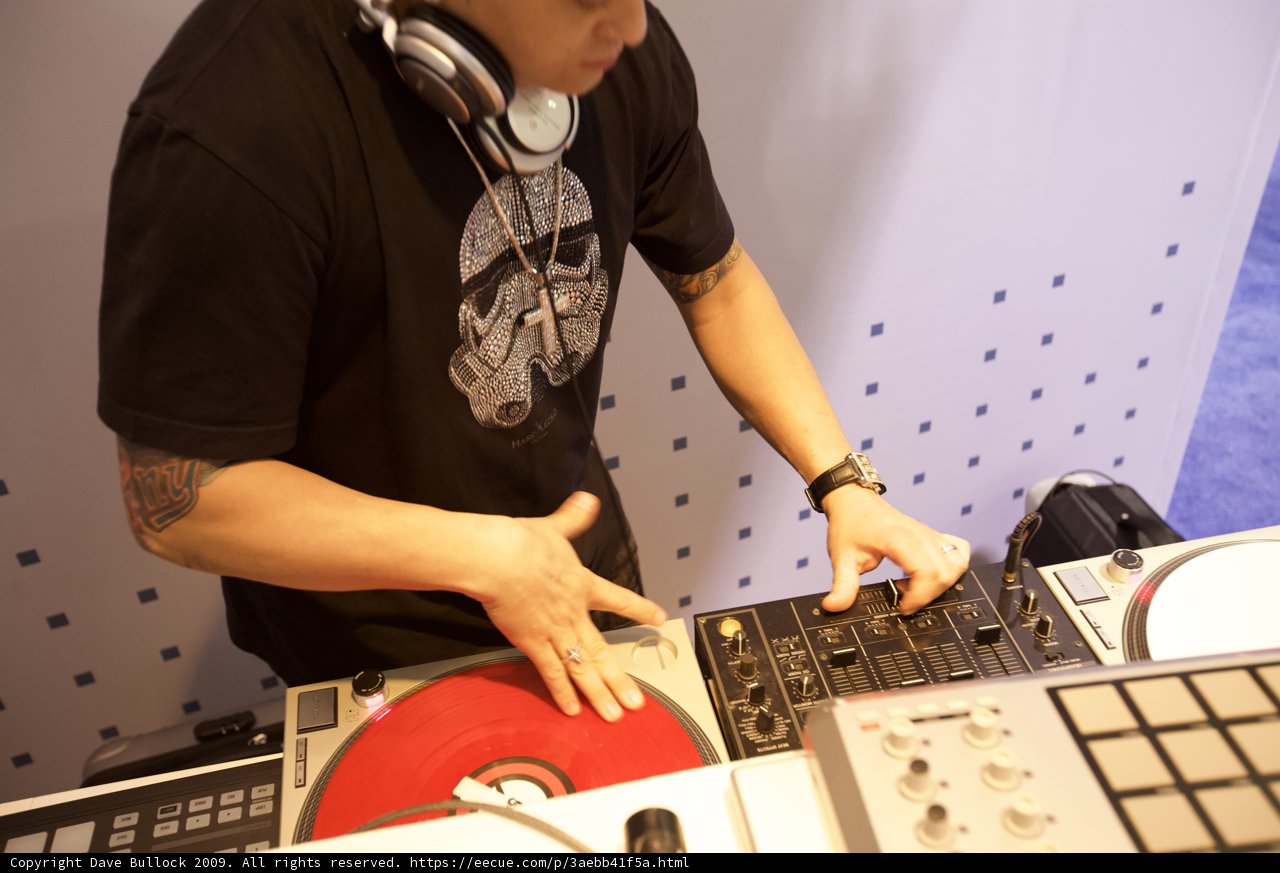 The DJ in Black