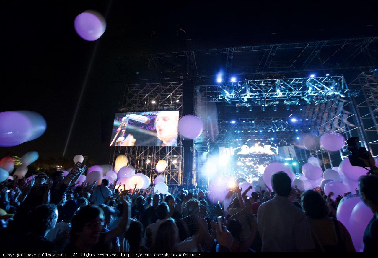 Balloon Frenzy at Coachella 2011
