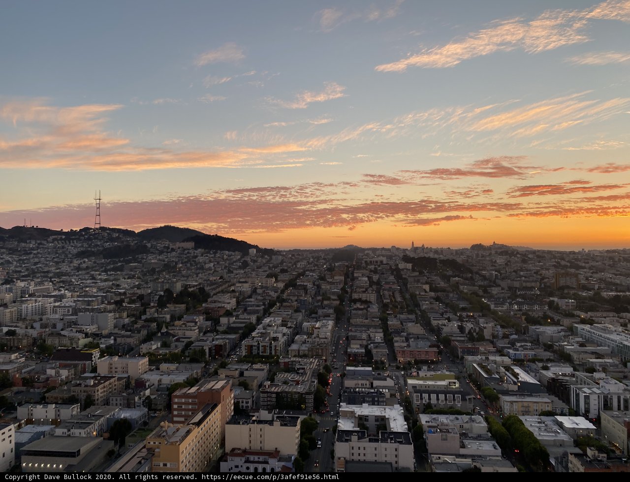 Overlooking the San Francisco Skyline