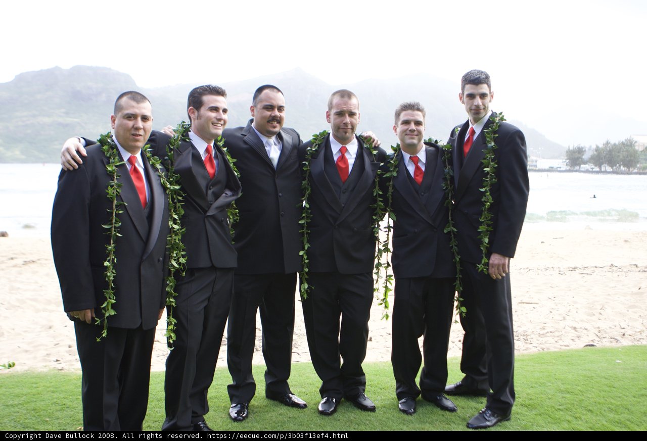 Beachside Groomsmen