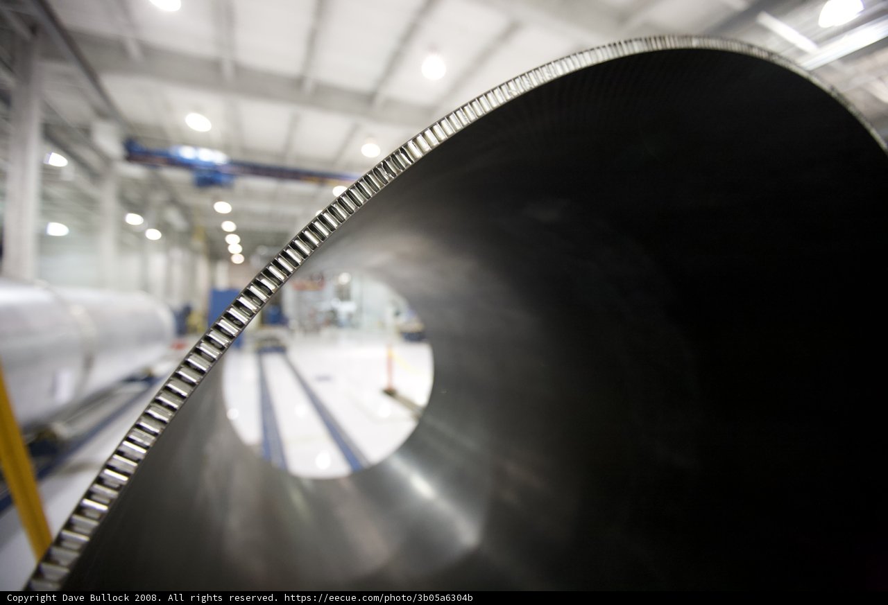 Industrial Pipeline in a Factory