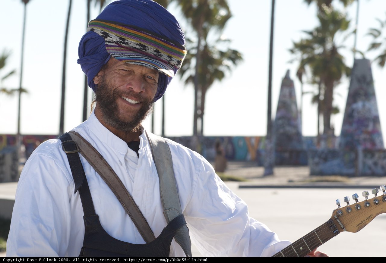 Guitarist in a Turban