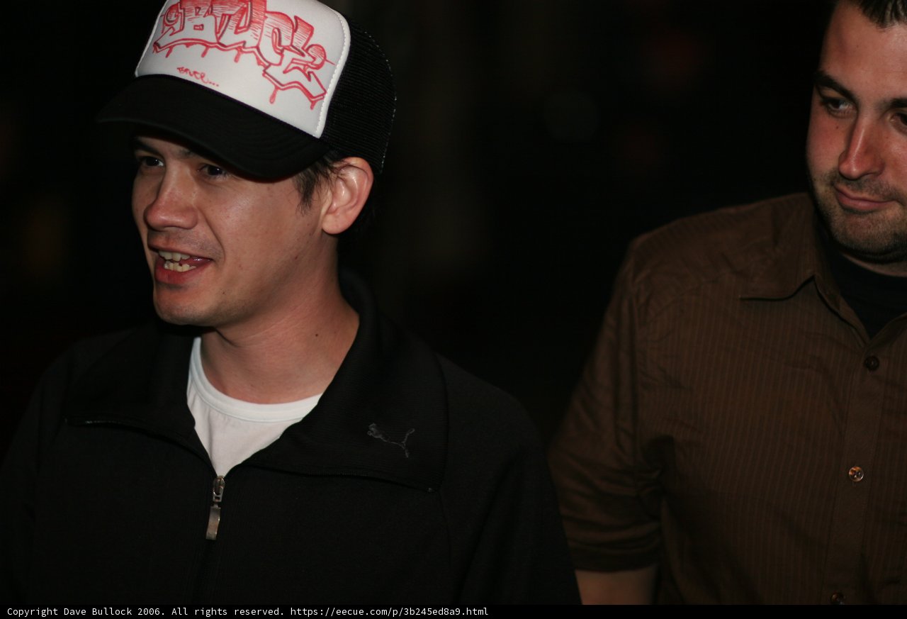 Black Shirt and Baseball Cap