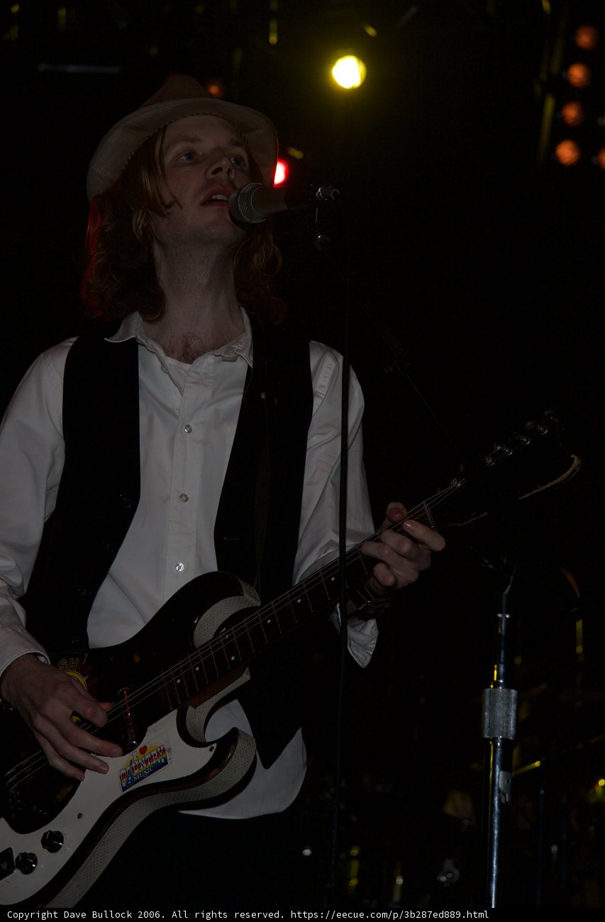 Beck Plays Solo in the Shadows