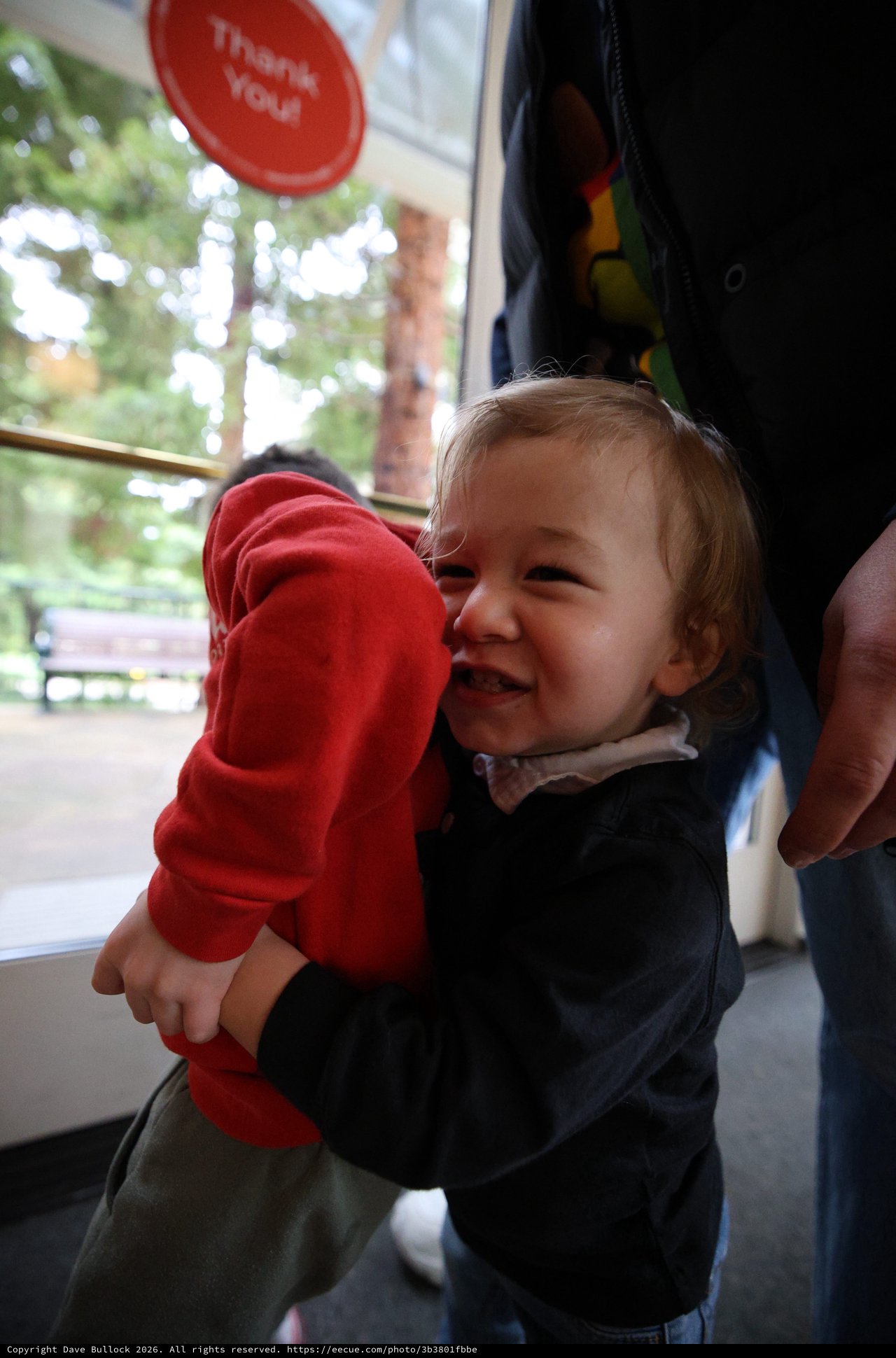 Joyful Toddler Moment at Indoor Venue