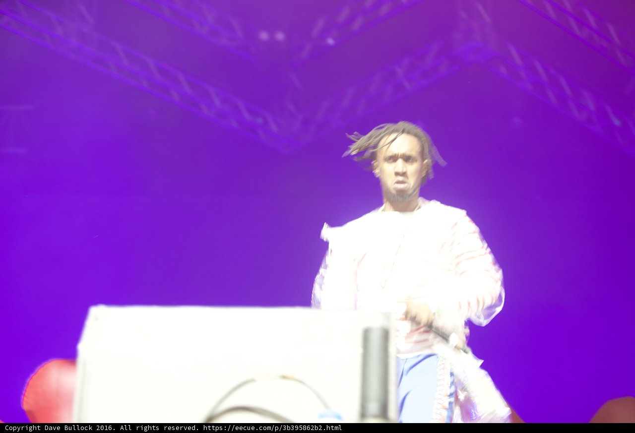 Man on Stage at Coachella