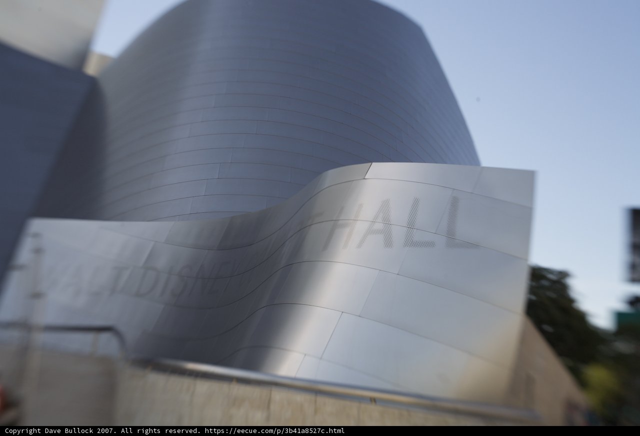 Walt Disney Hall in Los Angeles