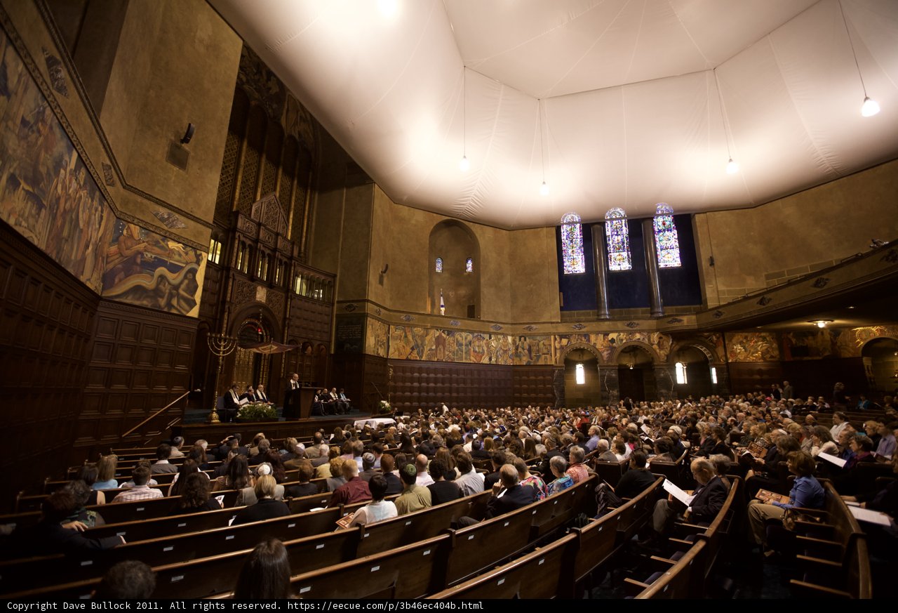 A Congregation of 56 People in a Beautiful Church Auditorium