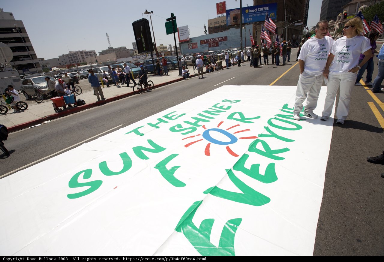 Sun Shines on Everyone Rally