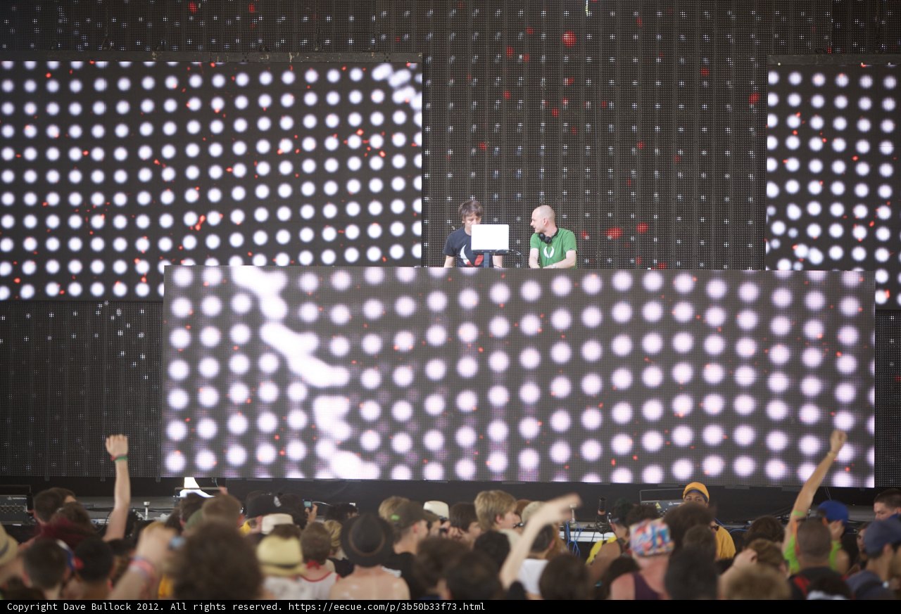 Massive Crowd at the Coachella Concert