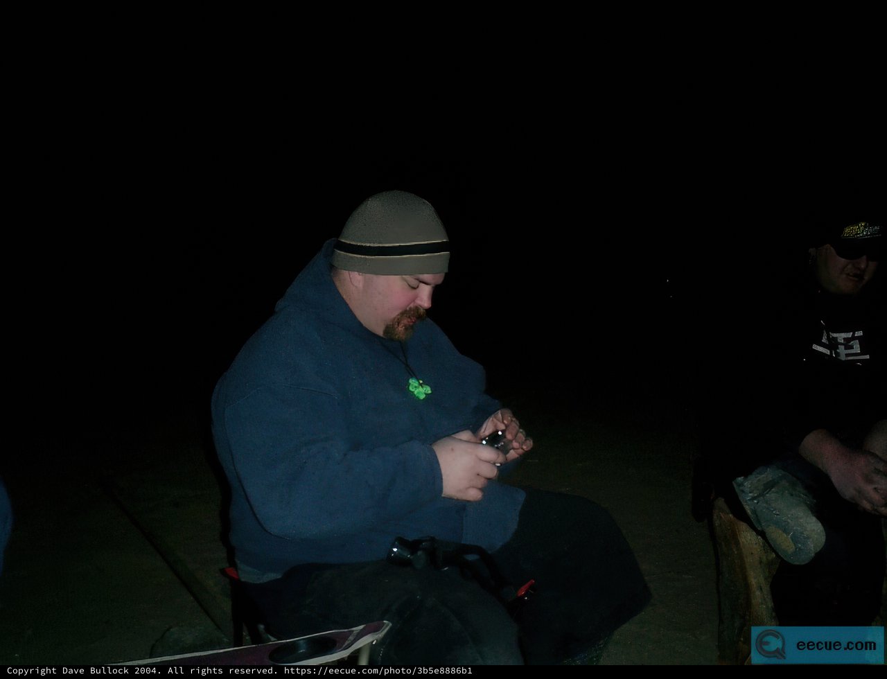 Two Musicians at Night