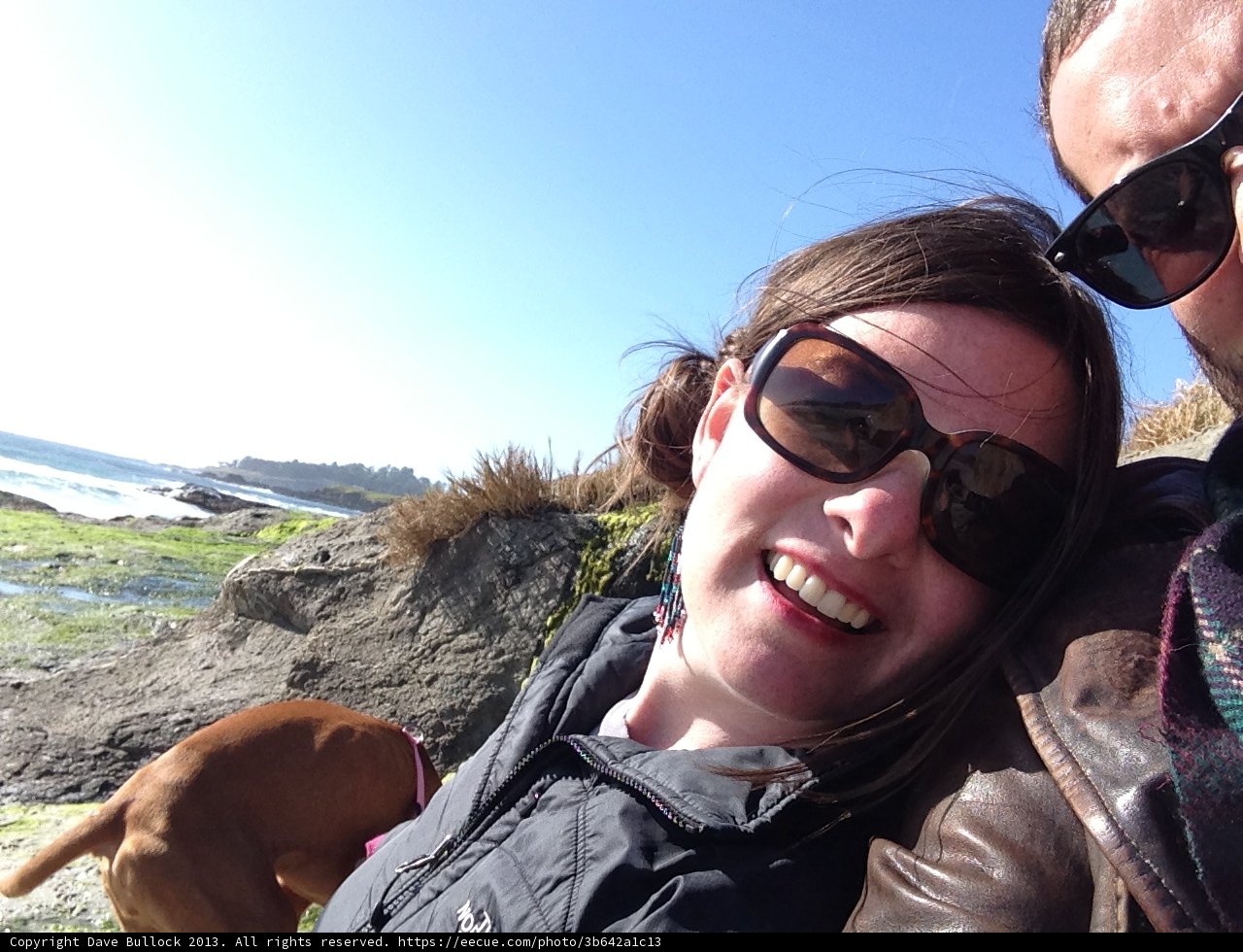 Selfie on Carmel Beach