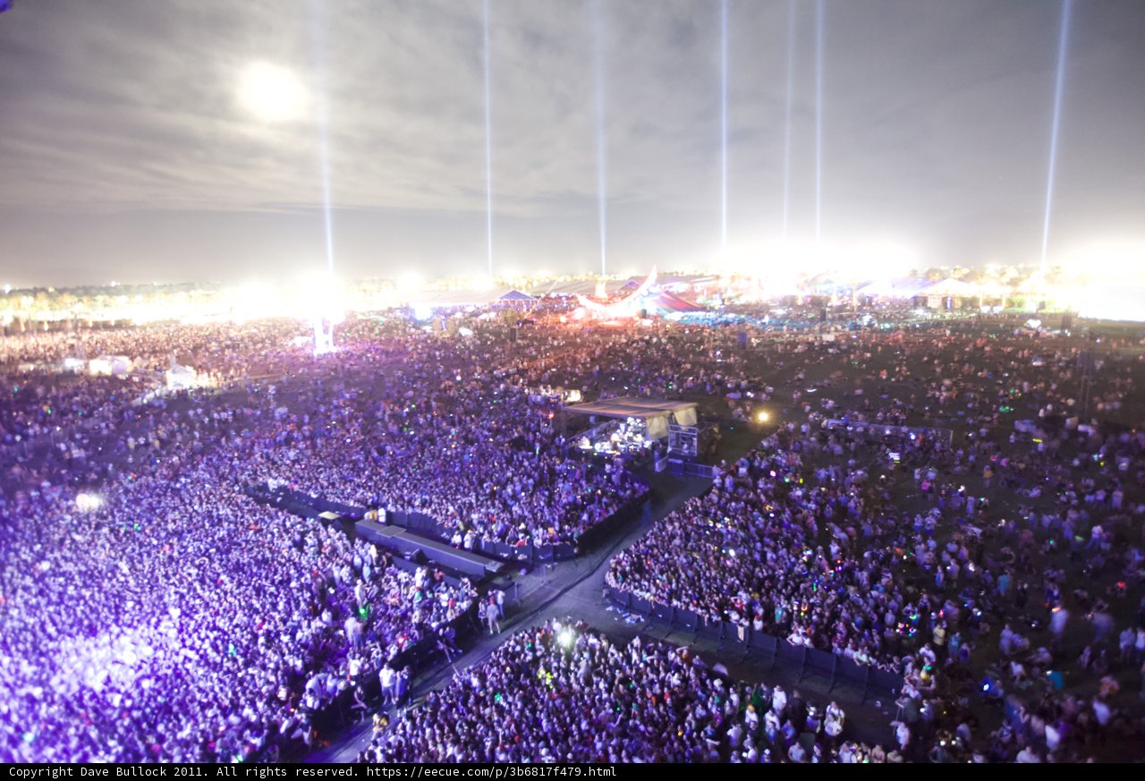 Bright Lights and Big Crowds at Coachella