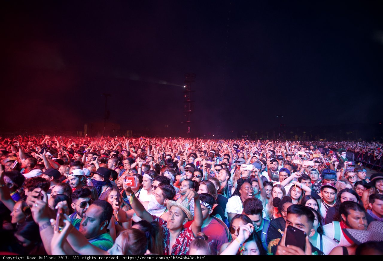 Urban Nights: 2017 Coachella Concertgoers Raise the Roof