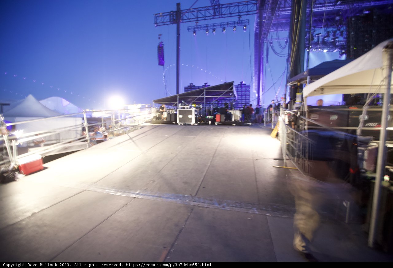 Blurry Concert Stage