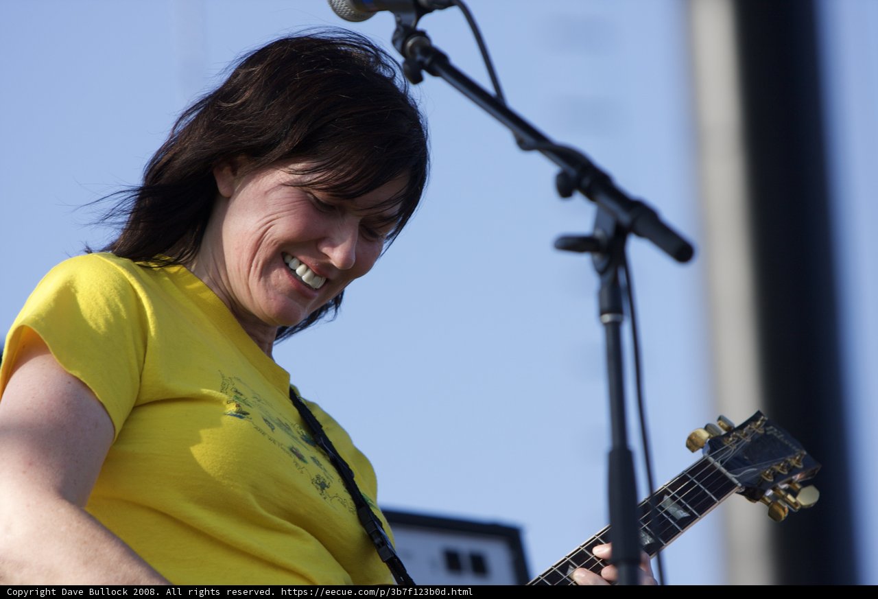 Kim Deal Rocks Coachella