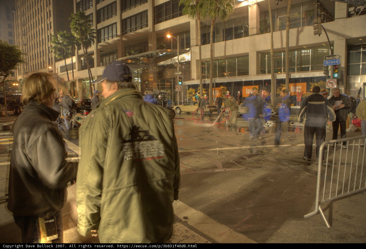 Green Jacket in the City