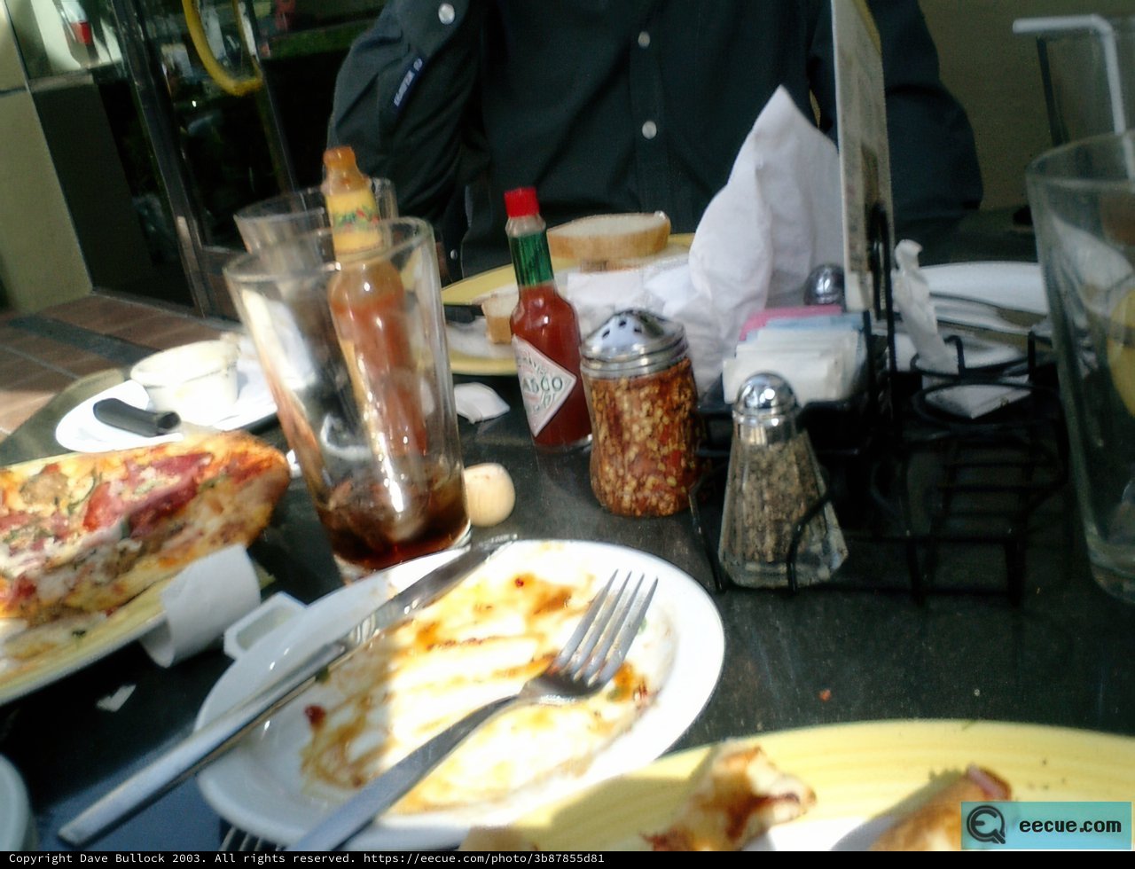 Lunch at the Pizza Place