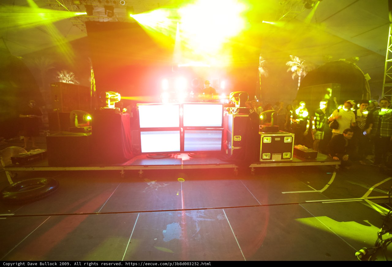 Lights on the Coachella Stage