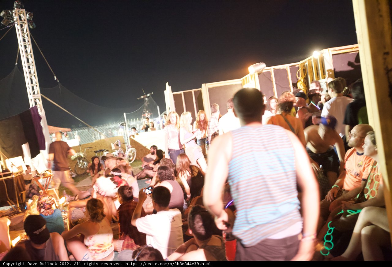 Nighttime Beach Party