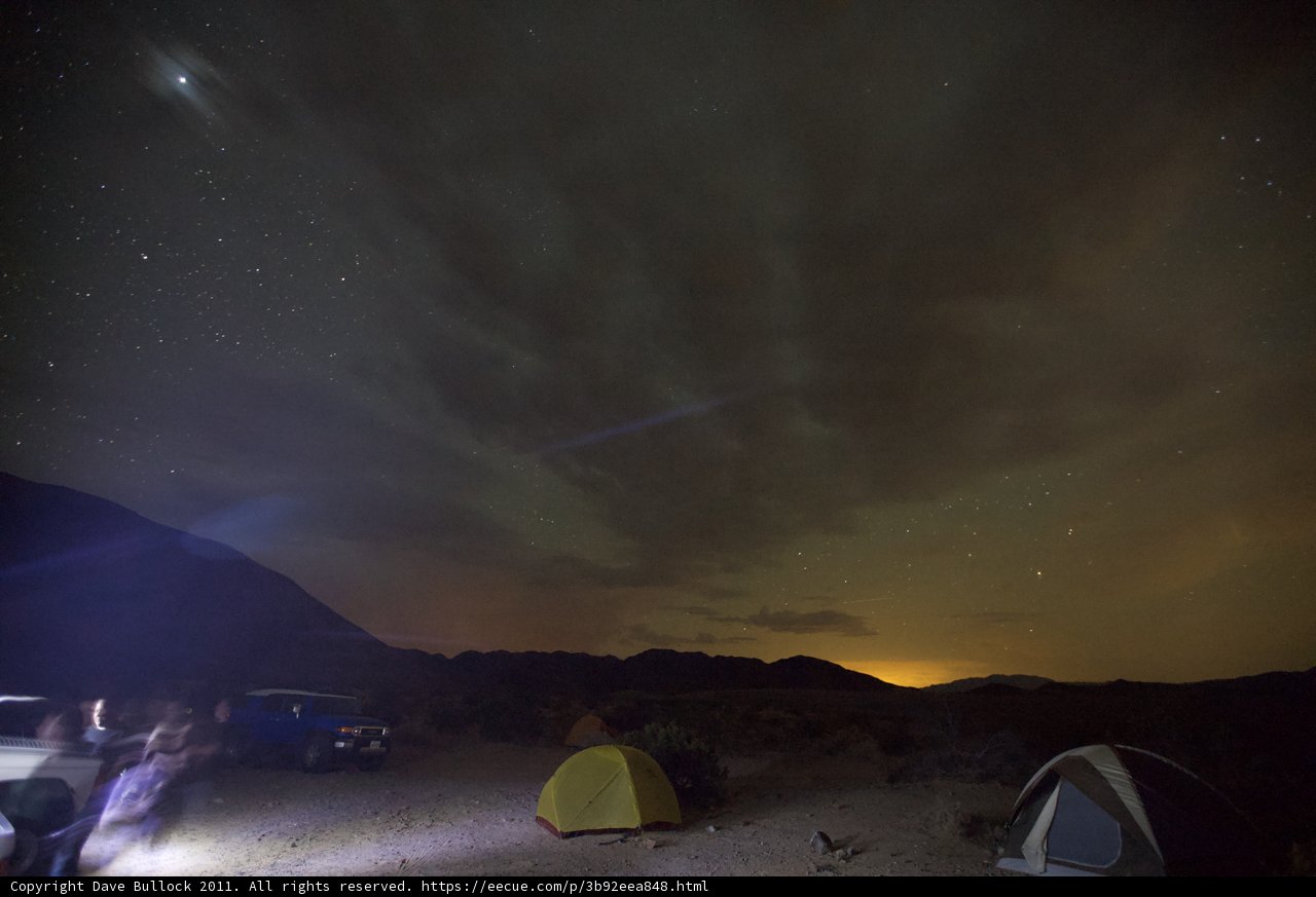 Camping Under the Starry Sky