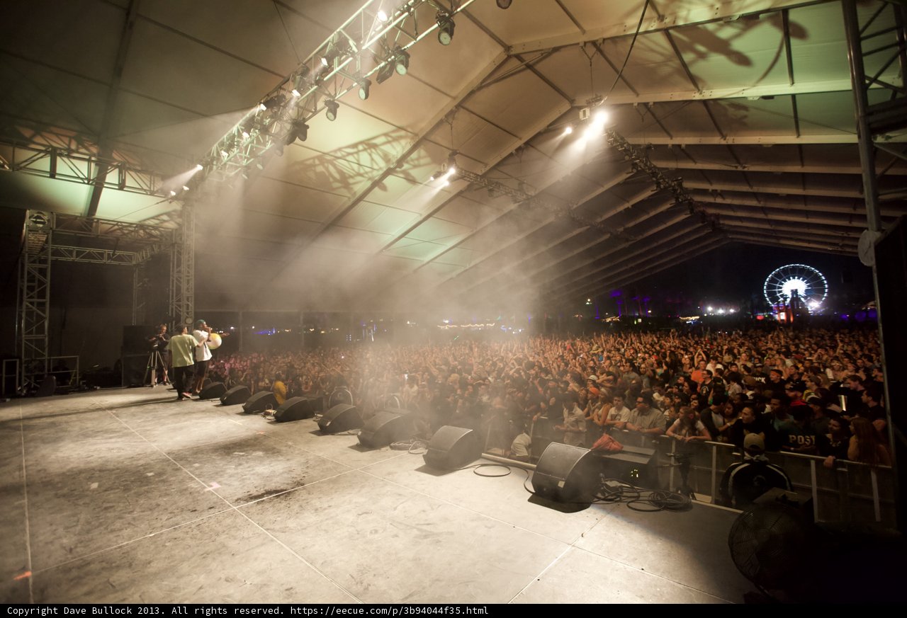 Rocking the Night Away at Coachella