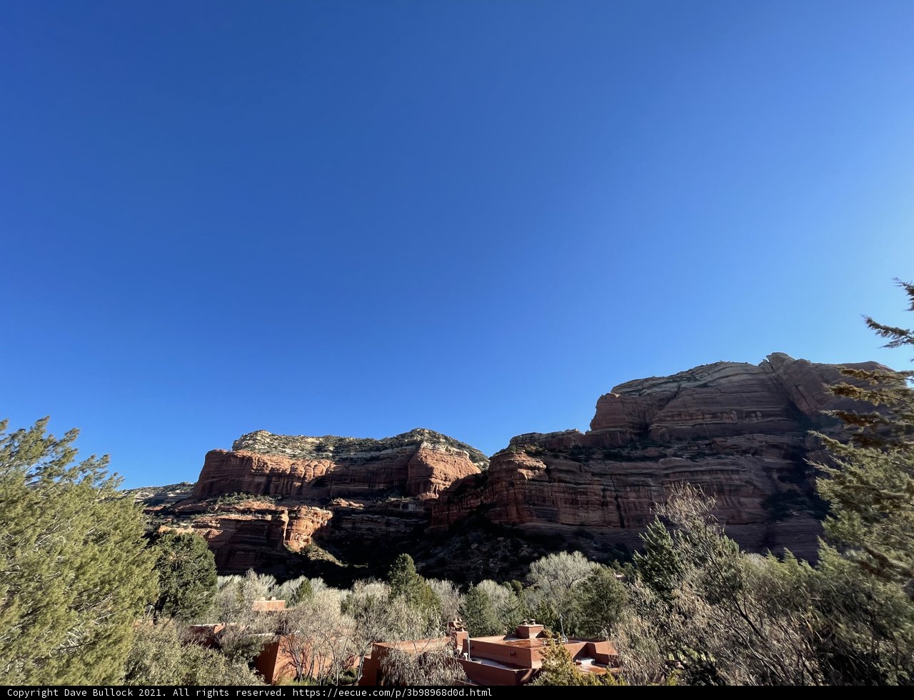Overlooking the Majestic Red Rocks