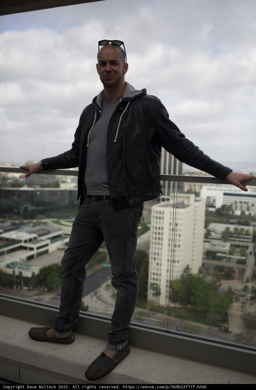Casual Rooftop Pose