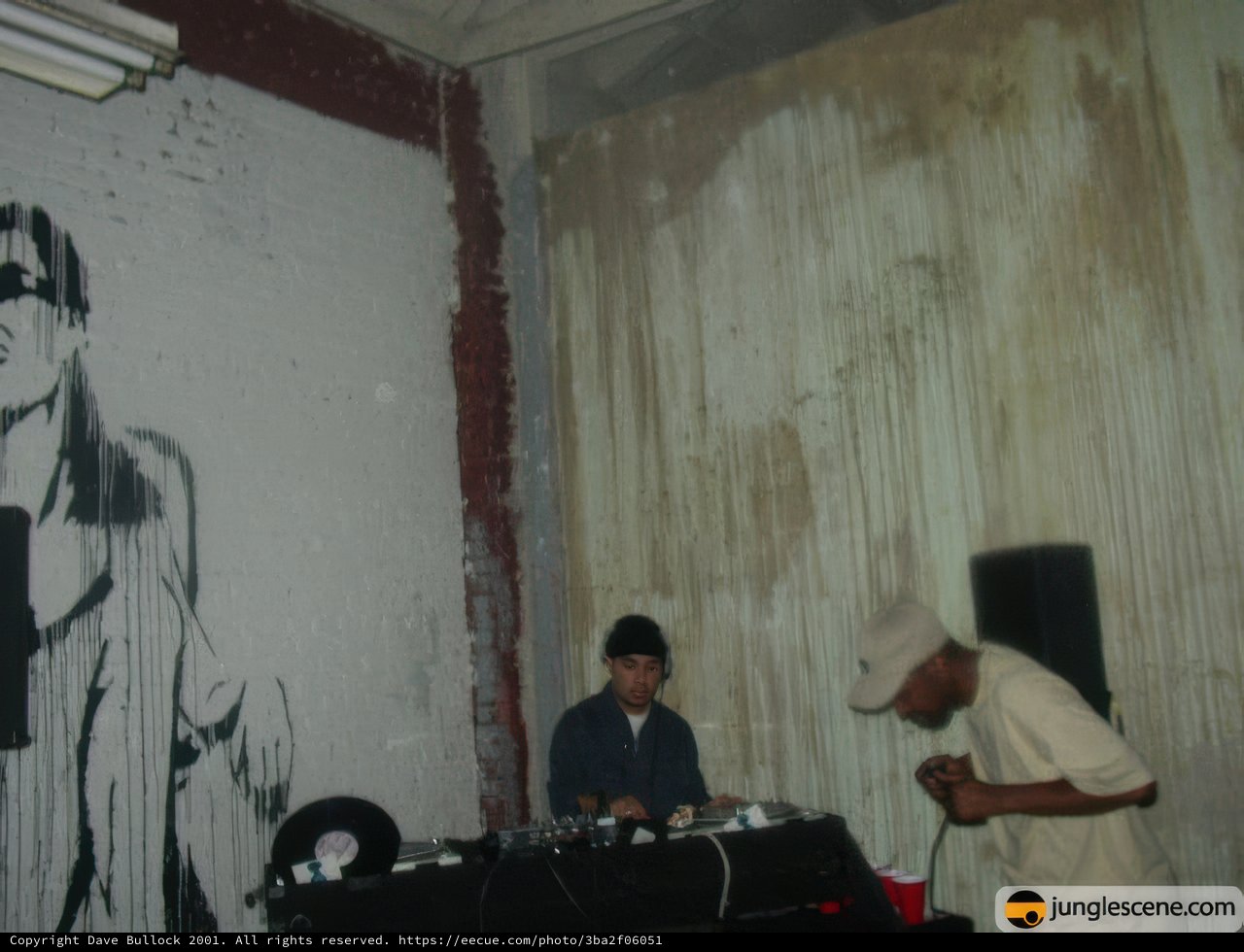 Jamming in Front of the Mural
