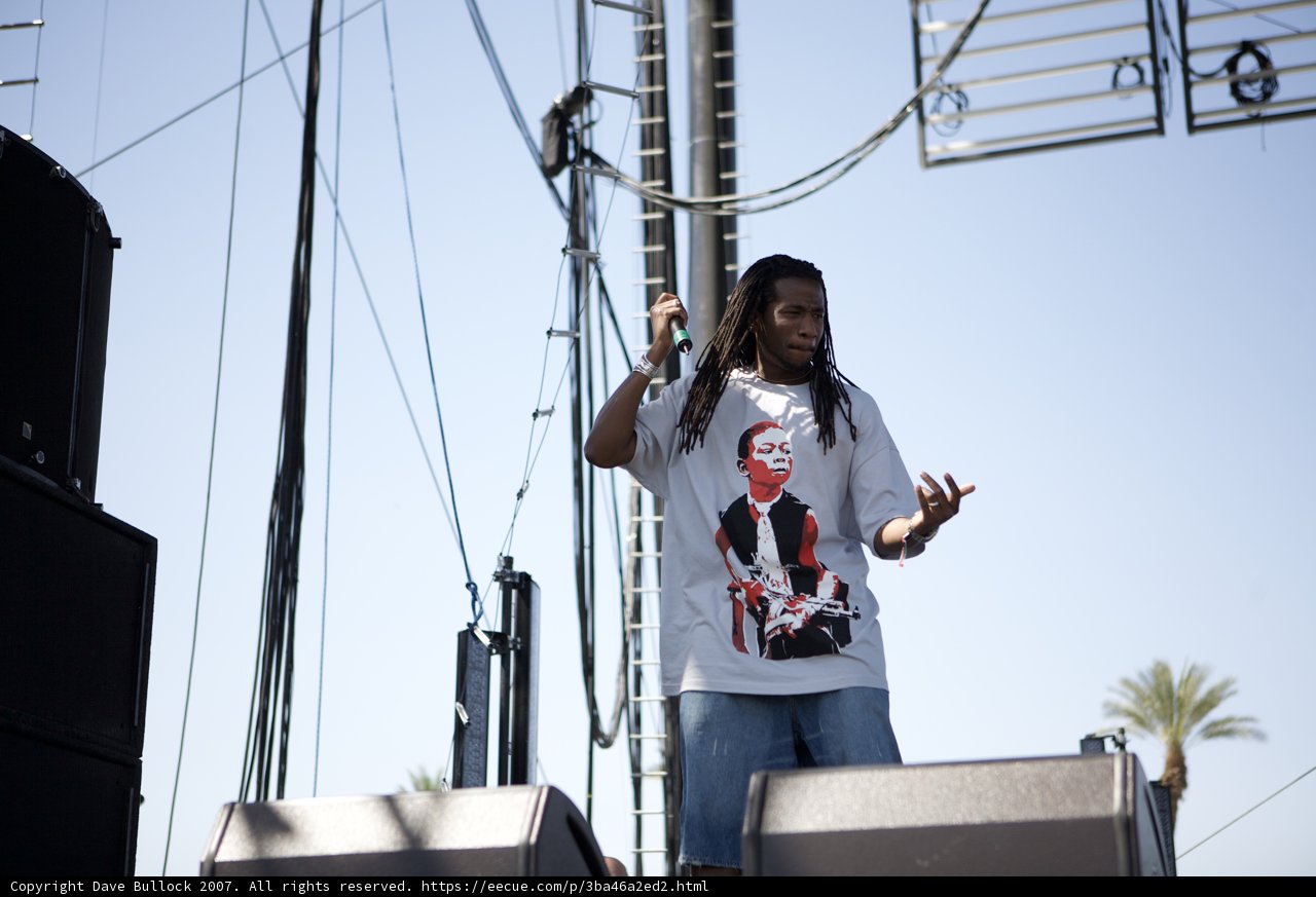 Toki Wright Performs at Coachella Music Festival