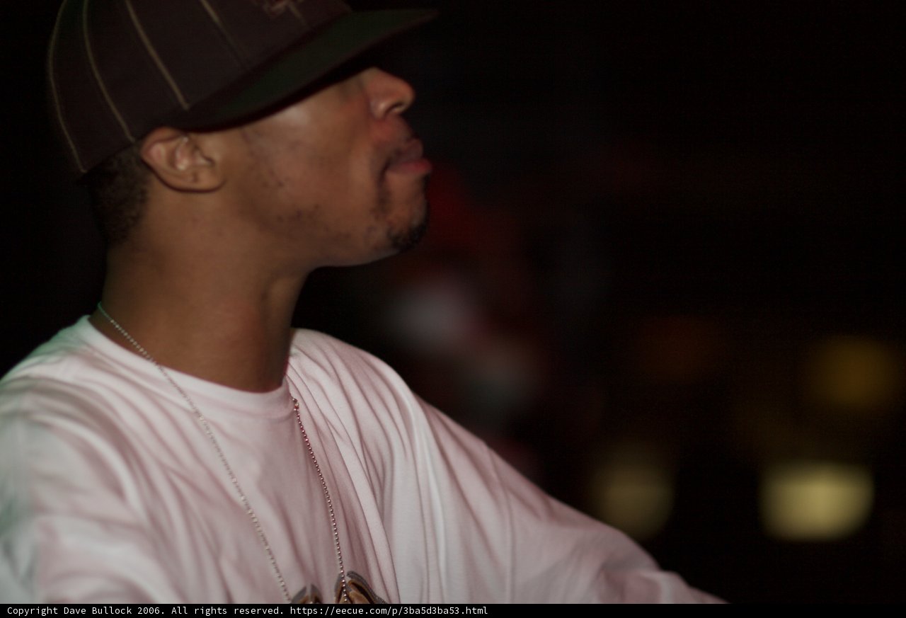 Man in a Baseball Hat and White T-Shirt