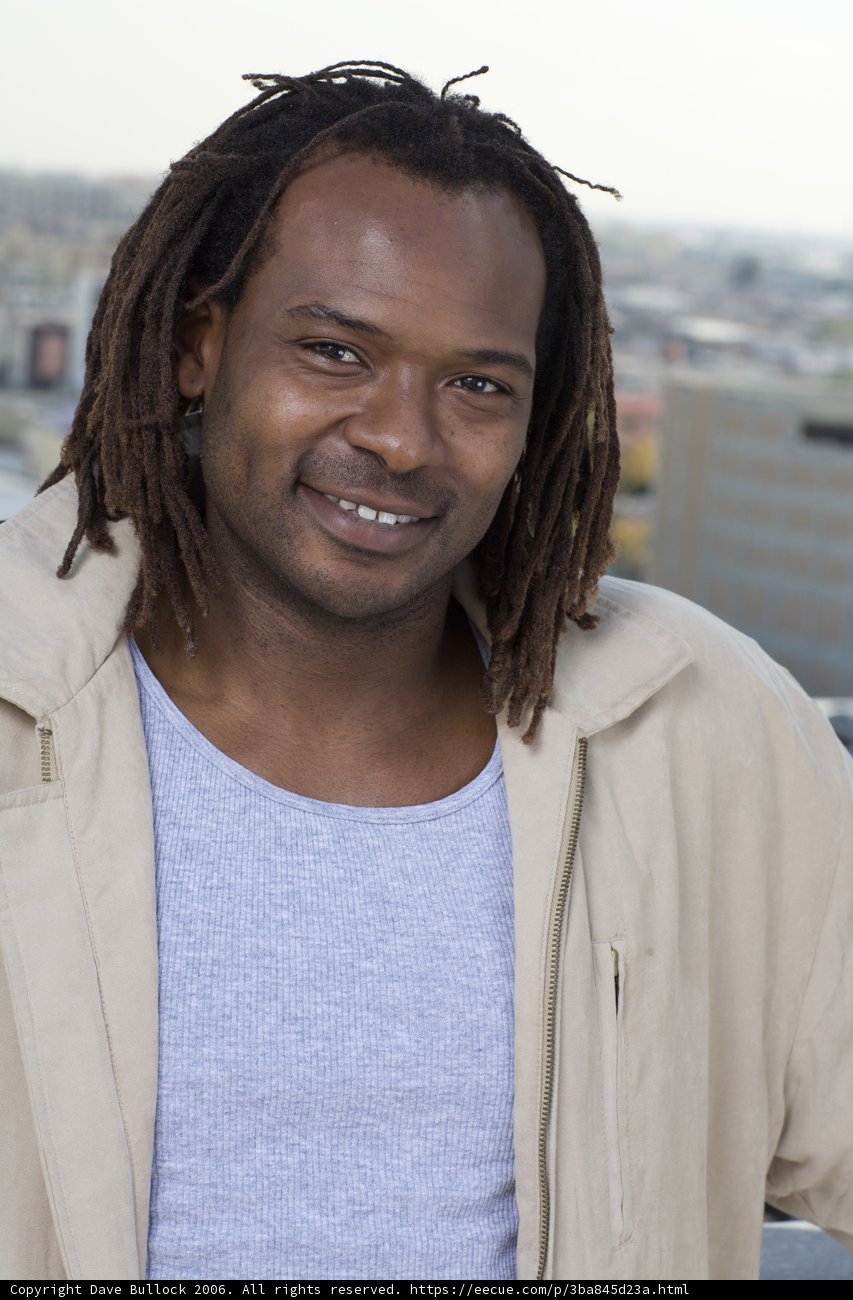 A Happy Portrait of James M with Dreadlocks