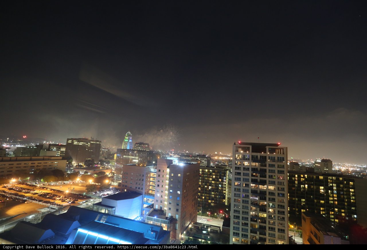 Cityscape Nightscape from Above