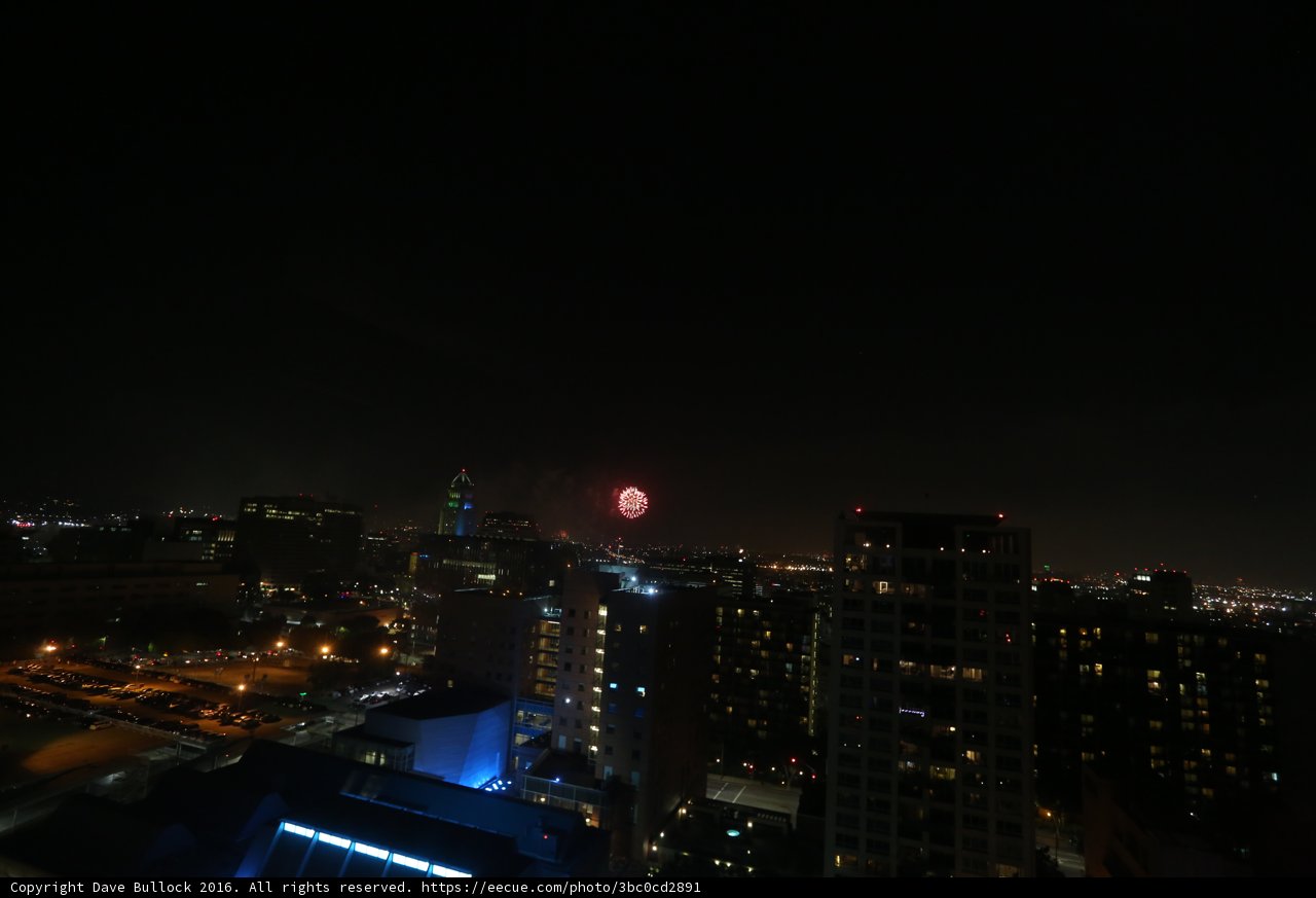 Fireworks over the Metropolis