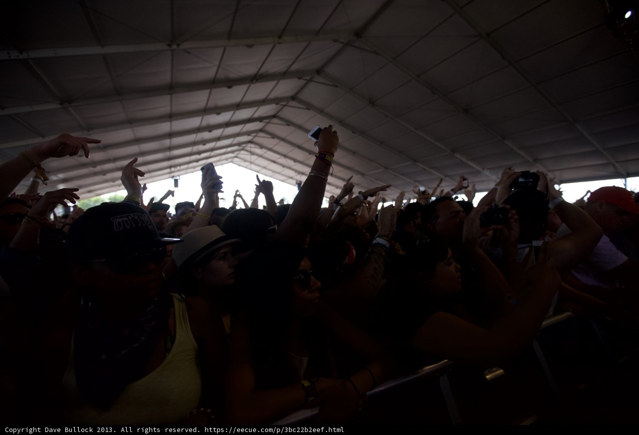 Crowd Goes Wild at Coachella Concert