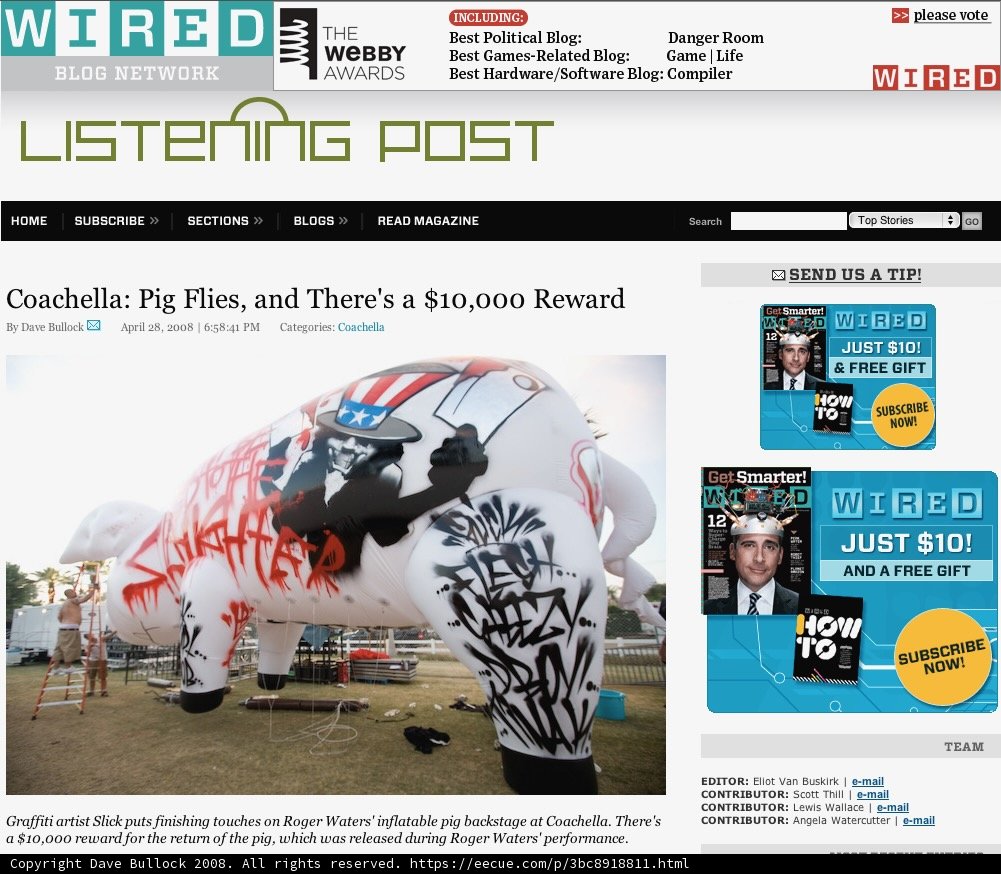 Wired Magazine's Online Ad Featuring Steve Carell