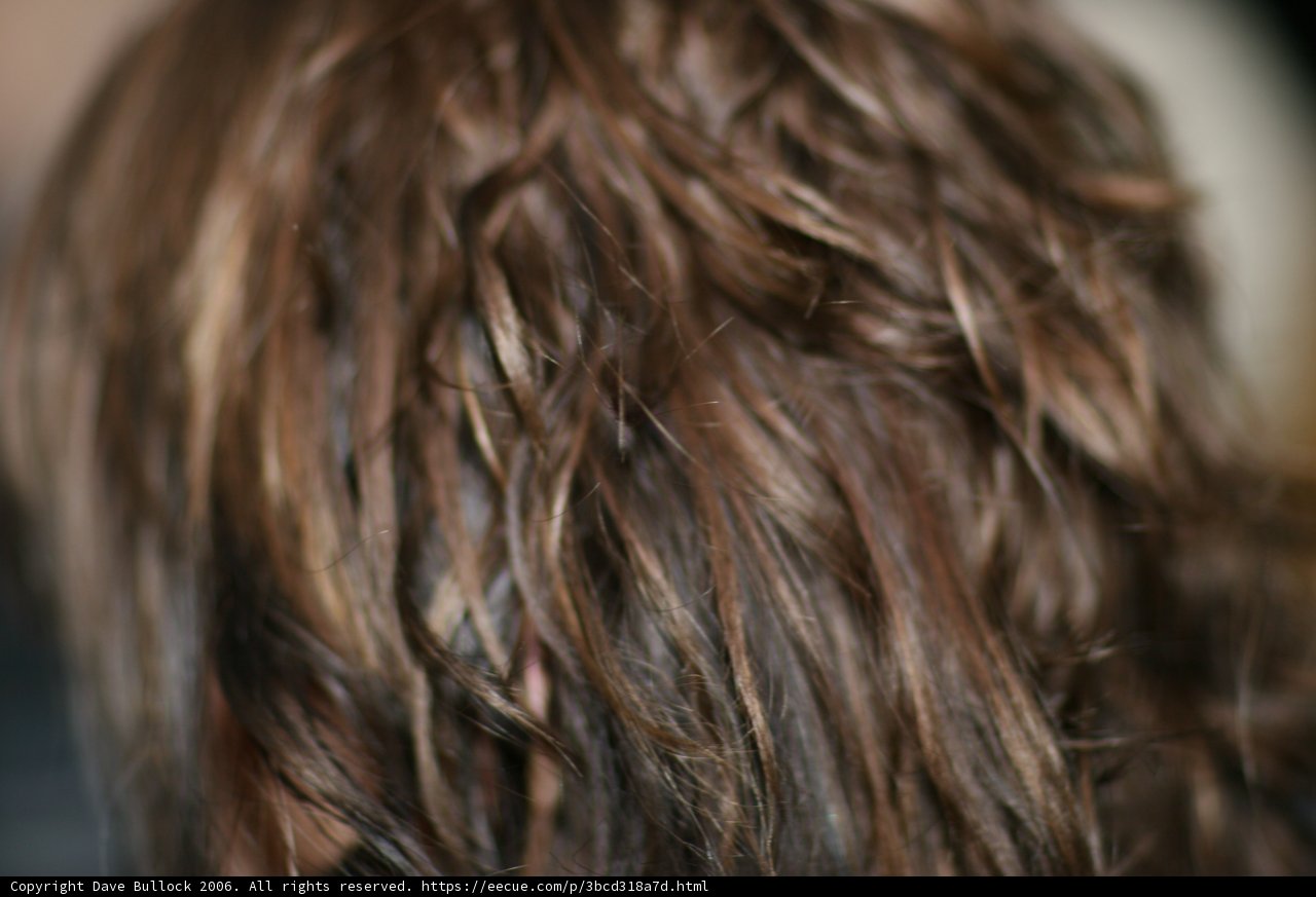 Brown locks on Valentine's Day