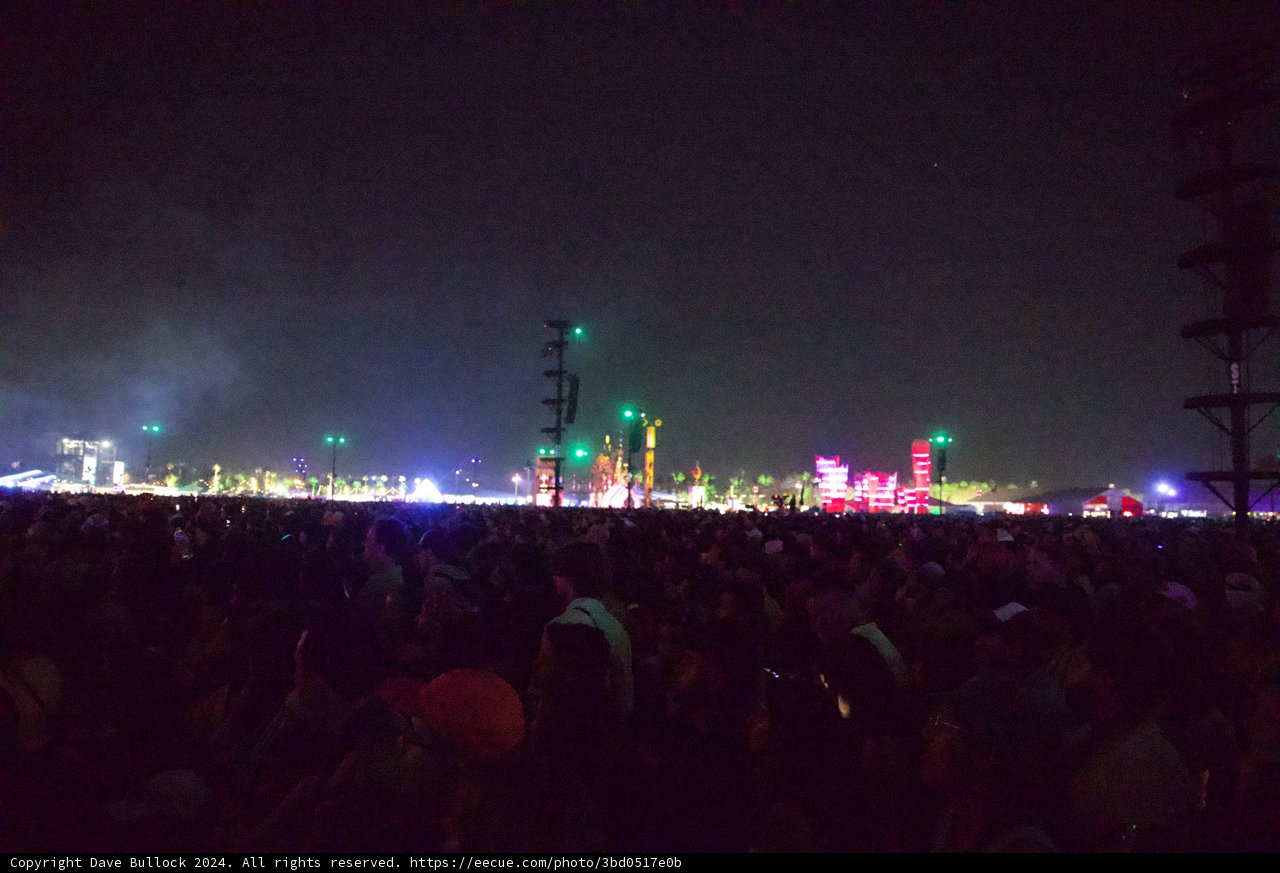 Electric Night: Coachella 2024 Under the Stars