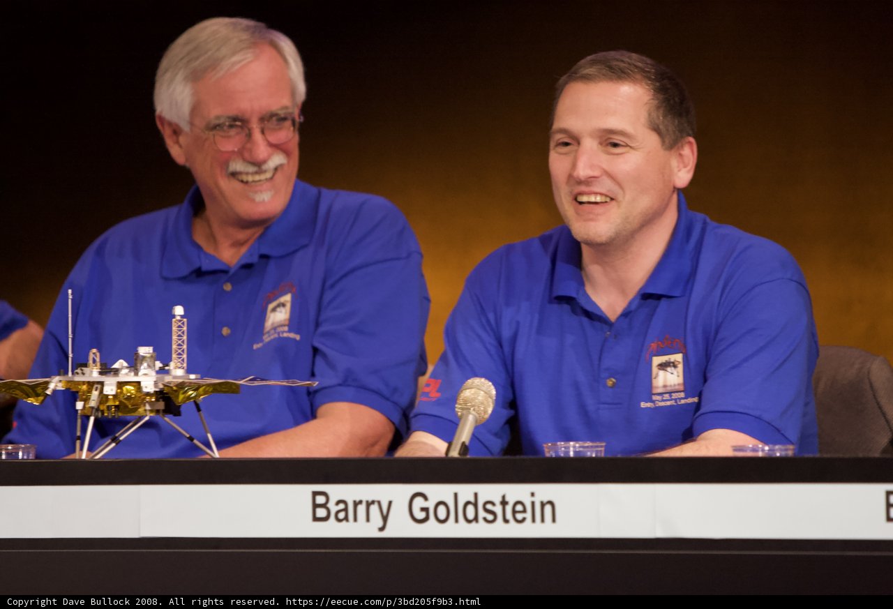 Barry Goldstein and James Lovell Speak at Phoenix Landing Press Conference