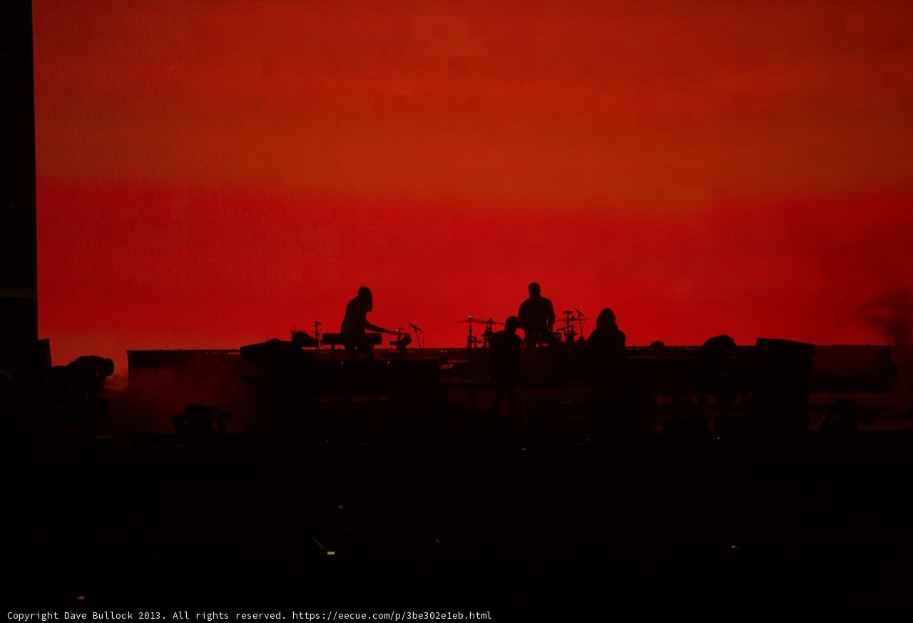 The xx rocking the crowd at Coachella